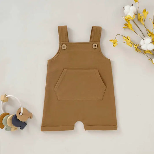 French Terry Overalls - Baby and Toddler Boho + Babe