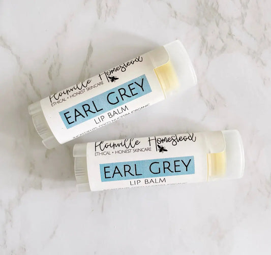 Organic Lip Balm - Earl Grey Plainville Homestead