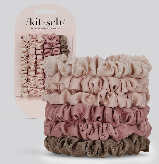 Petite Satin Scrunchie Set Kitsch