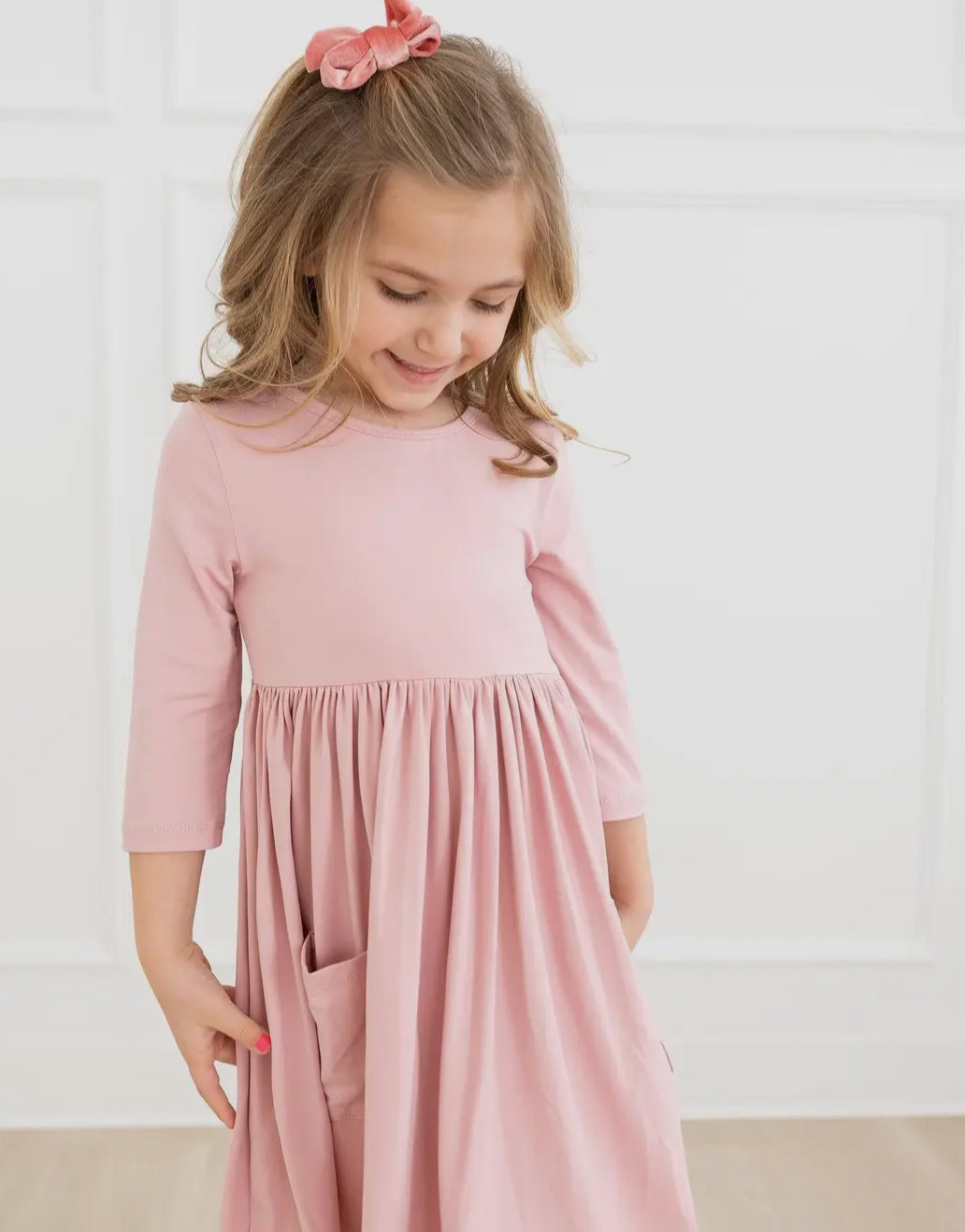 Girls Pocket Twirl Dress Mila and Rose