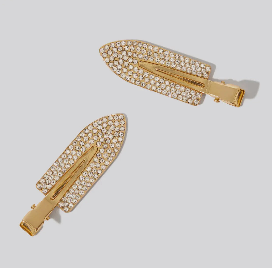 Set of 2 Creaseless Hair Clips Kitsch