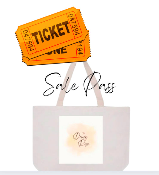 Tote Holder Sale Pass The Druzy Rose