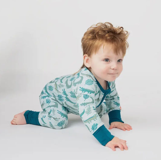 Later Gator Bamboo Convertible Baby Pajamas Emerson & Friends