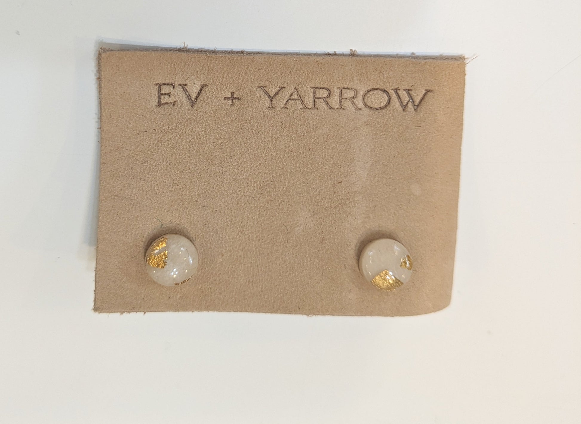 ev + yarrow stud earrings EV + YARROW