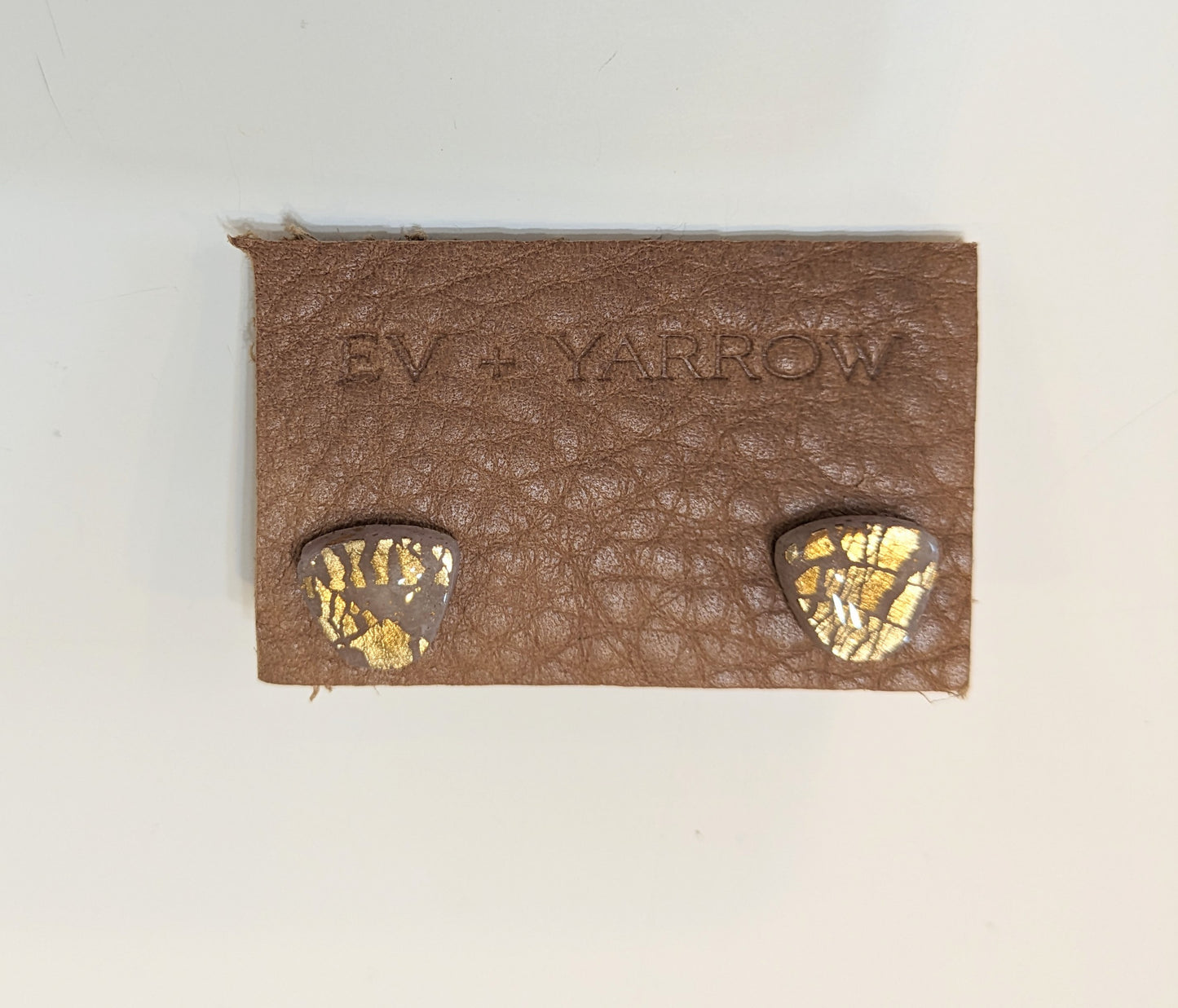 ev + yarrow stud earrings EV + YARROW