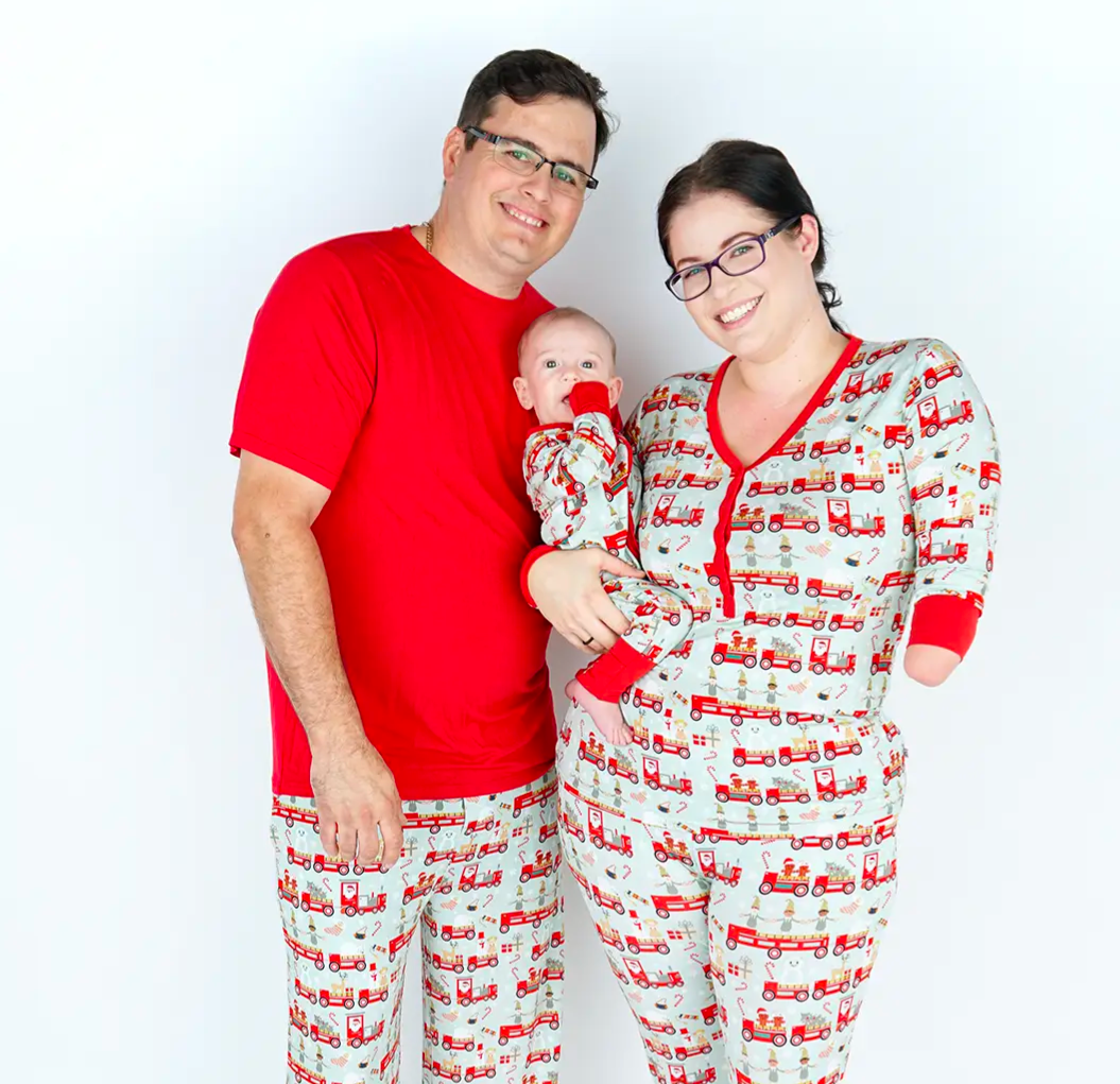 Pre Order Holiday family PJS! The Druzy Rose