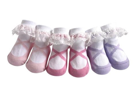 Lacy Ballerina Socks JazzyToes