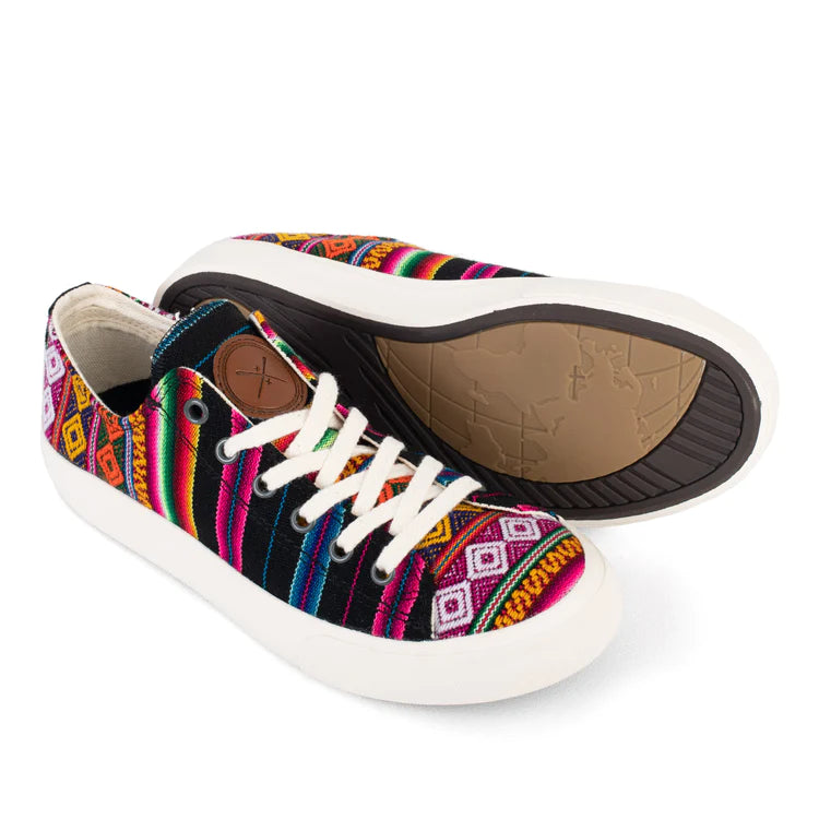 inkkas Black Spectrum Low Top inkkas