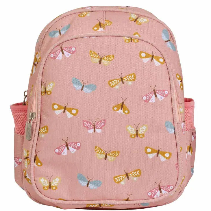 Kids backpack insulated front compartment: Butterflies A Little Lovely Company