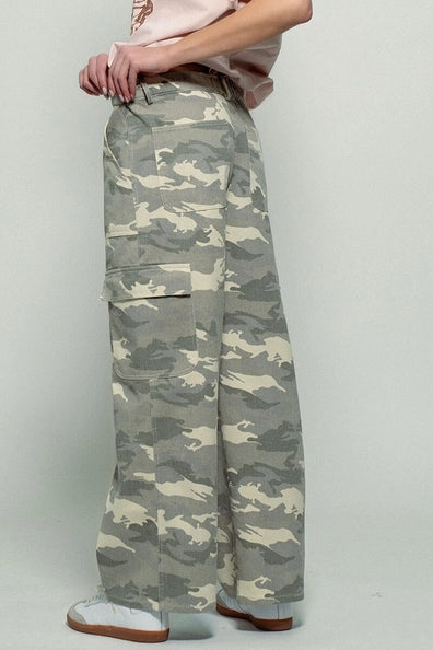 Army Camo Cargo Pants Urban Daizy