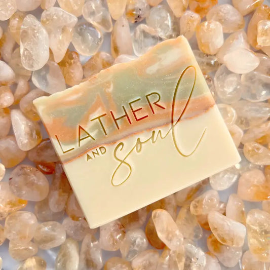 Crystal Soap - Namaste Empowered | Citrine Lather and Soul Skincare