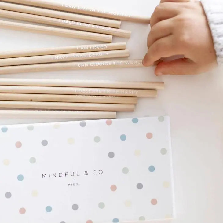 Affirmation Coloring Pencils Mindful Living Co.