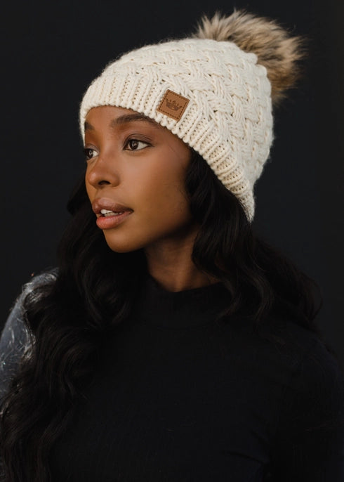 Knit Pom Hat Panache Apparel Co.