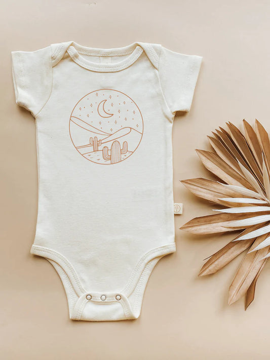 Deseert Moon Organic Cotton Bodysuit Tenth & Pine