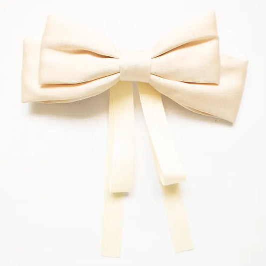 Double Bow Ribbon Hair Clip Eggy Cakes