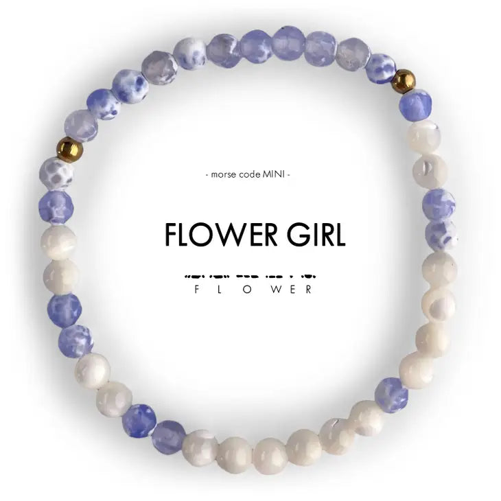 Kids Morse Code Bracelet | Flower Girl Ethic Goods