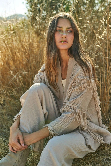 Fringe Cardigan Mello