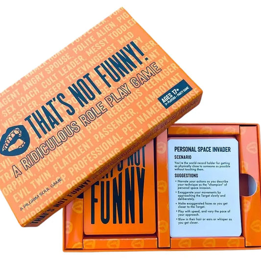 That's Not Funny: A Party Game For People Who Love To Laugh Pilgrim Soul