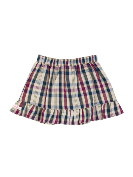 Girls Rowan Plaid Ruffle Wrap Skirt Ruffle Butts