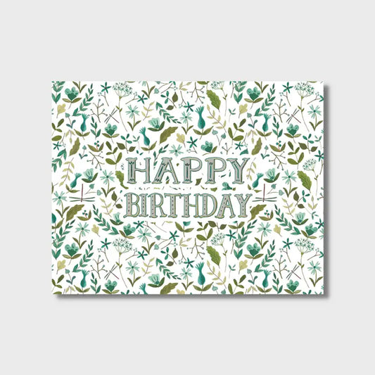 Tulip Design* Happy Birthday Greenery Tulip Design CO.