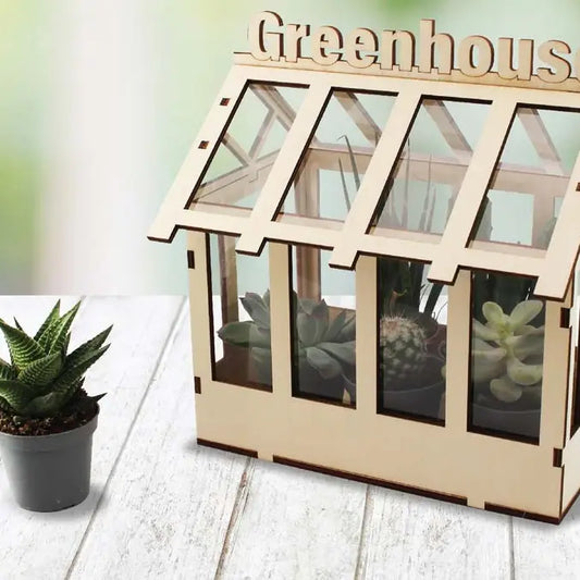 DIY miniature greenhouse MAGS