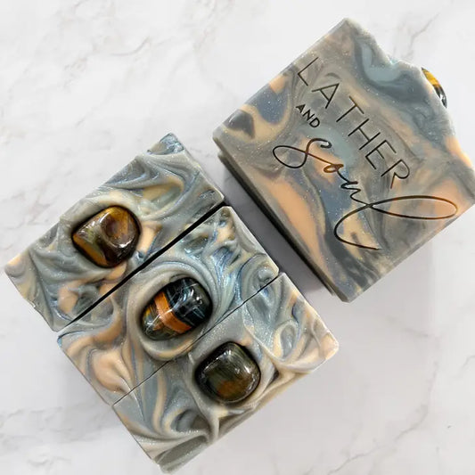 Crystal Soap - Namaste Driven | Hawk's Eye Lather and Soul Skincare