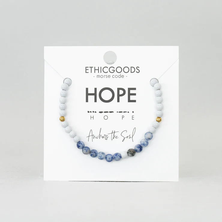 Morse Code Bracelet | Hope Ethic Goods