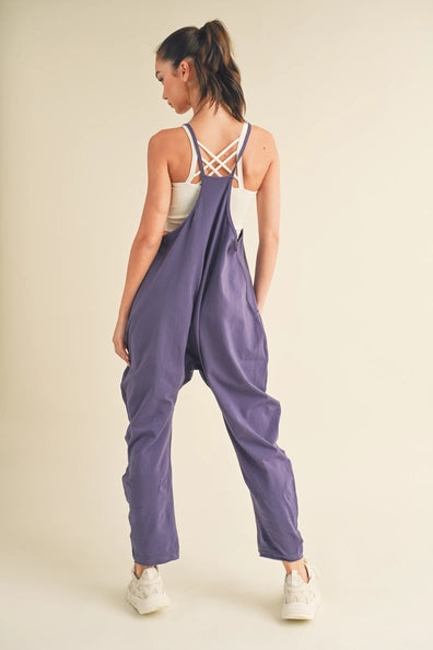 Purple Soft & Comfy Jumpsuit KIMBERLY C