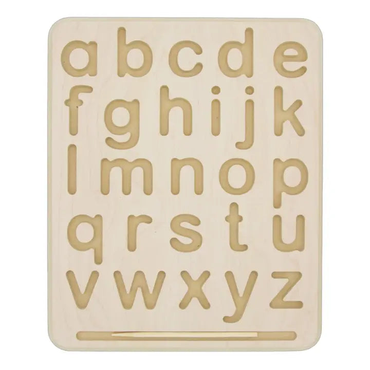 Wooden Alphabet & Numbers Tracing Boards BeginAgain