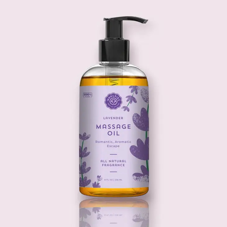 Lavender Massage Boy Oil 8oz Woolzies