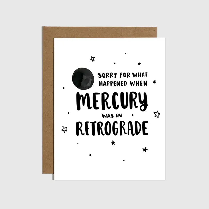 Mercury Retrograde Card Brittany Paige