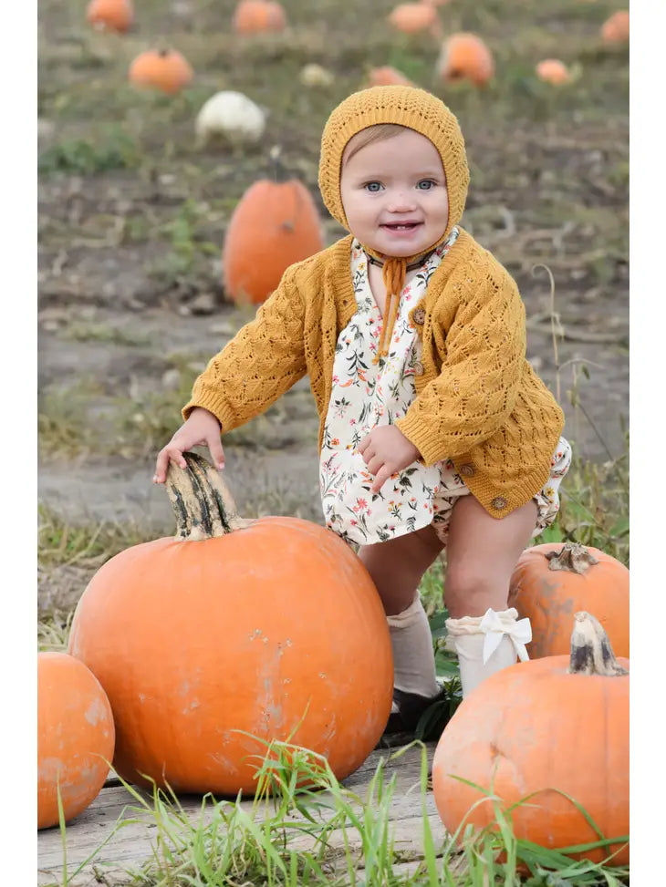 Baby Knit Sweater Cardigan Cotton Top buttoned dressy Mali Wear