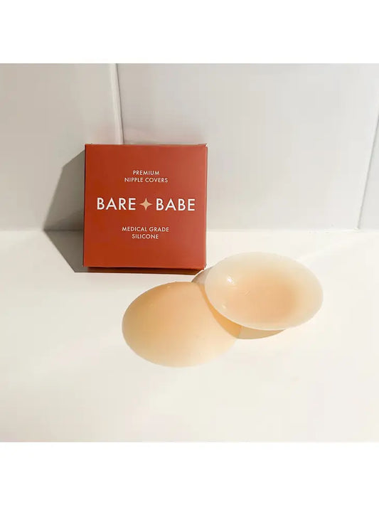 Cocoa - Invisible Adhesive Nipple Covers Bare + Babe