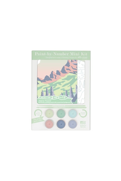 Mini Paint by Number Kit Elle Cree