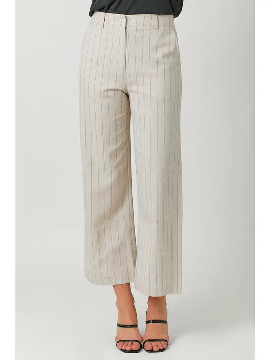 Pin Stripe Tailored Trousers Mystree