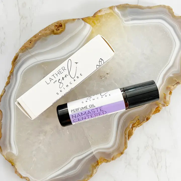 Perfume Roller - Namaste Centered | Amethyst Plainville Homestead