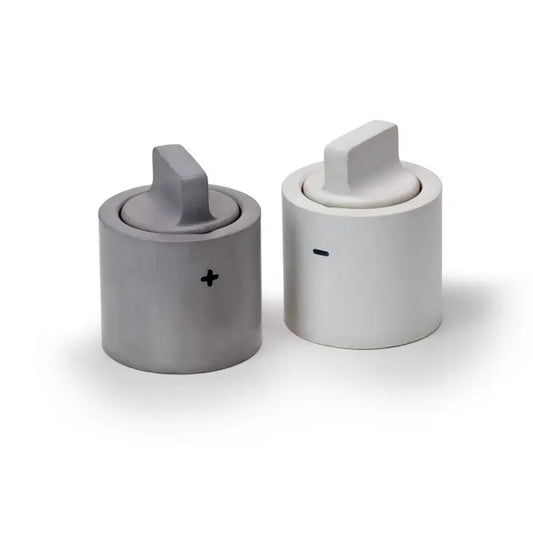 Concrete Salt and Pepper Shaker Set Port Living Co.