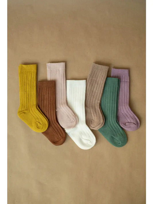 Kids Organic Knee High Socks little organic co