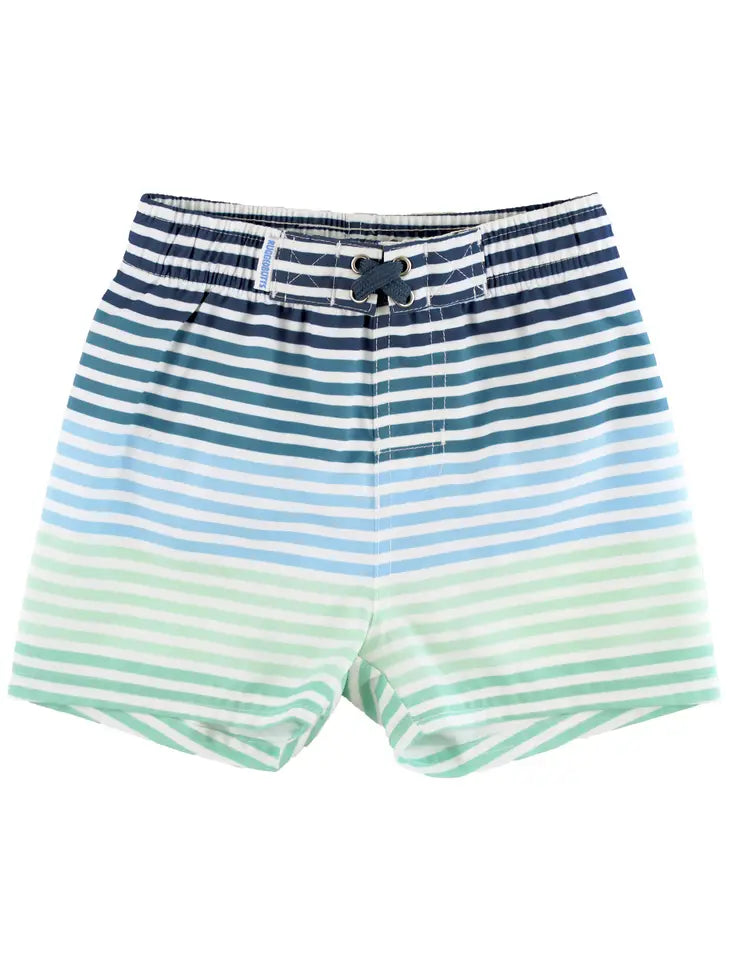 Coastal Stripes Swim Trunks The Druzy Rose