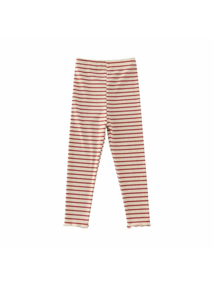 Annie & Charles® Legging red/stripes Annie & Charles®