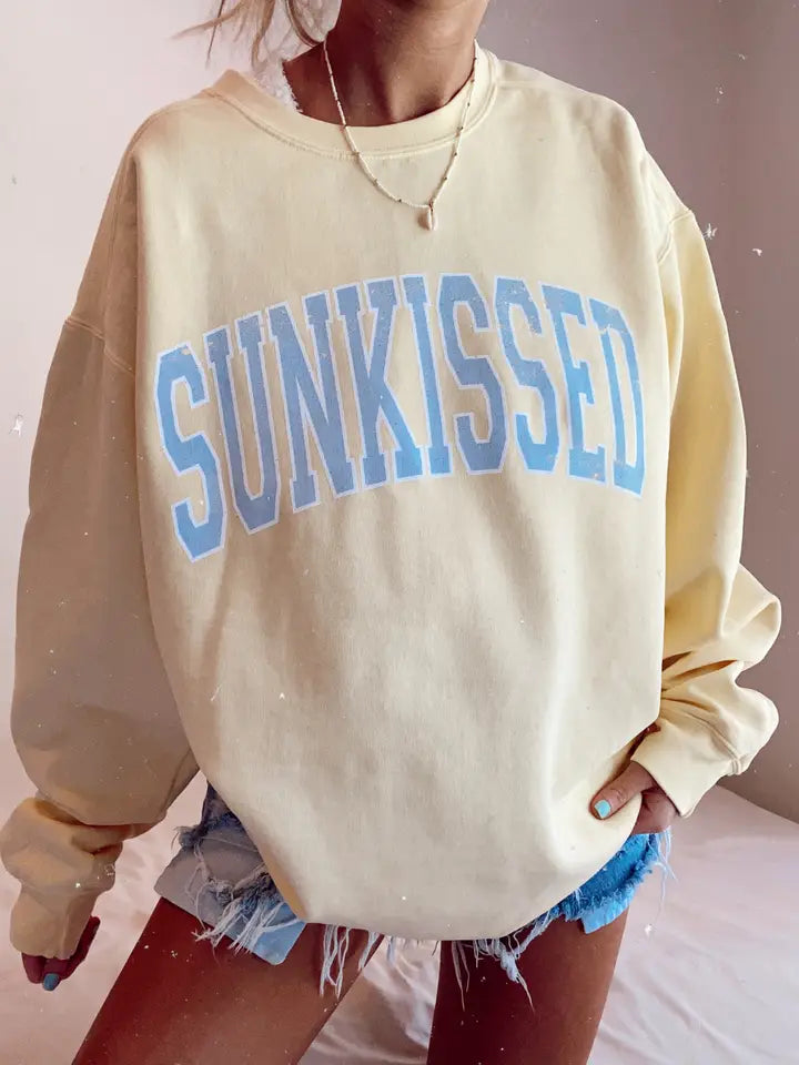 Original Sunkissed Sweatshirt *multiple colors* Sunkissed Coconut