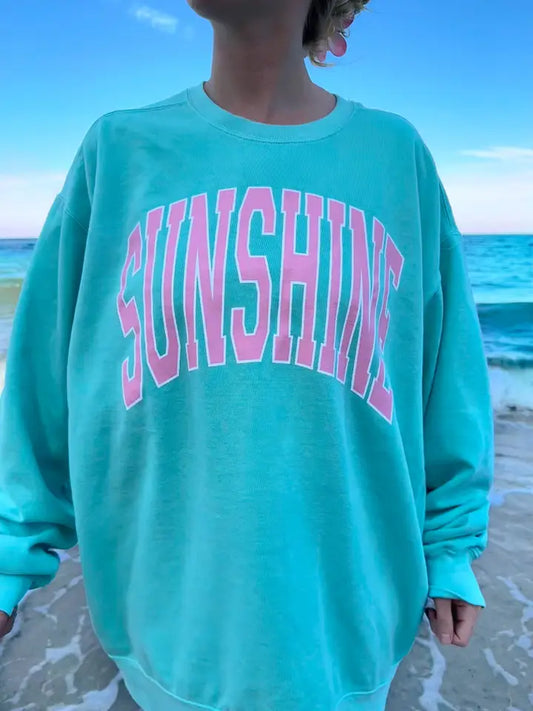 Sunshine Sweatshirt Sunkissed Coconut