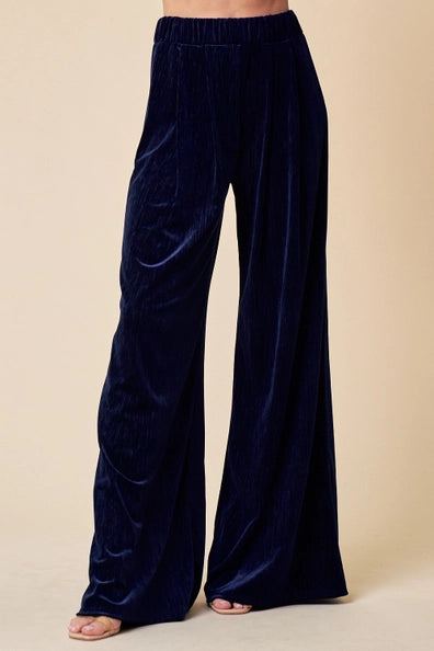 Velvet Wide Leg Pants Saints & Hearts