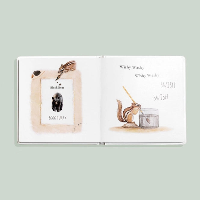 Wishy Washy: A Board Book of First Words and Colors Paige Tate & Co