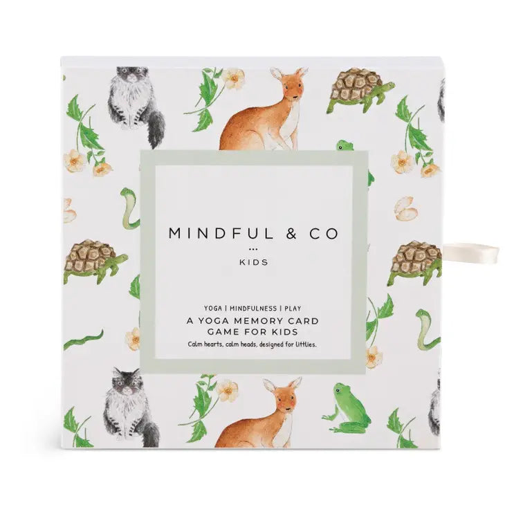 Yoga Memory Card Game Mindful Living Co.