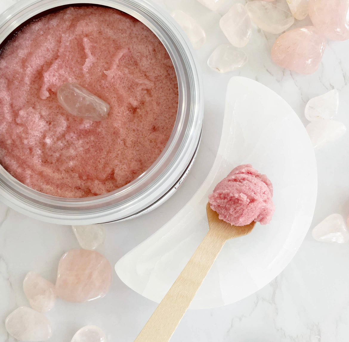 Body Polish - Namaste Peaceful | Rose Quartz Plainville Homestead