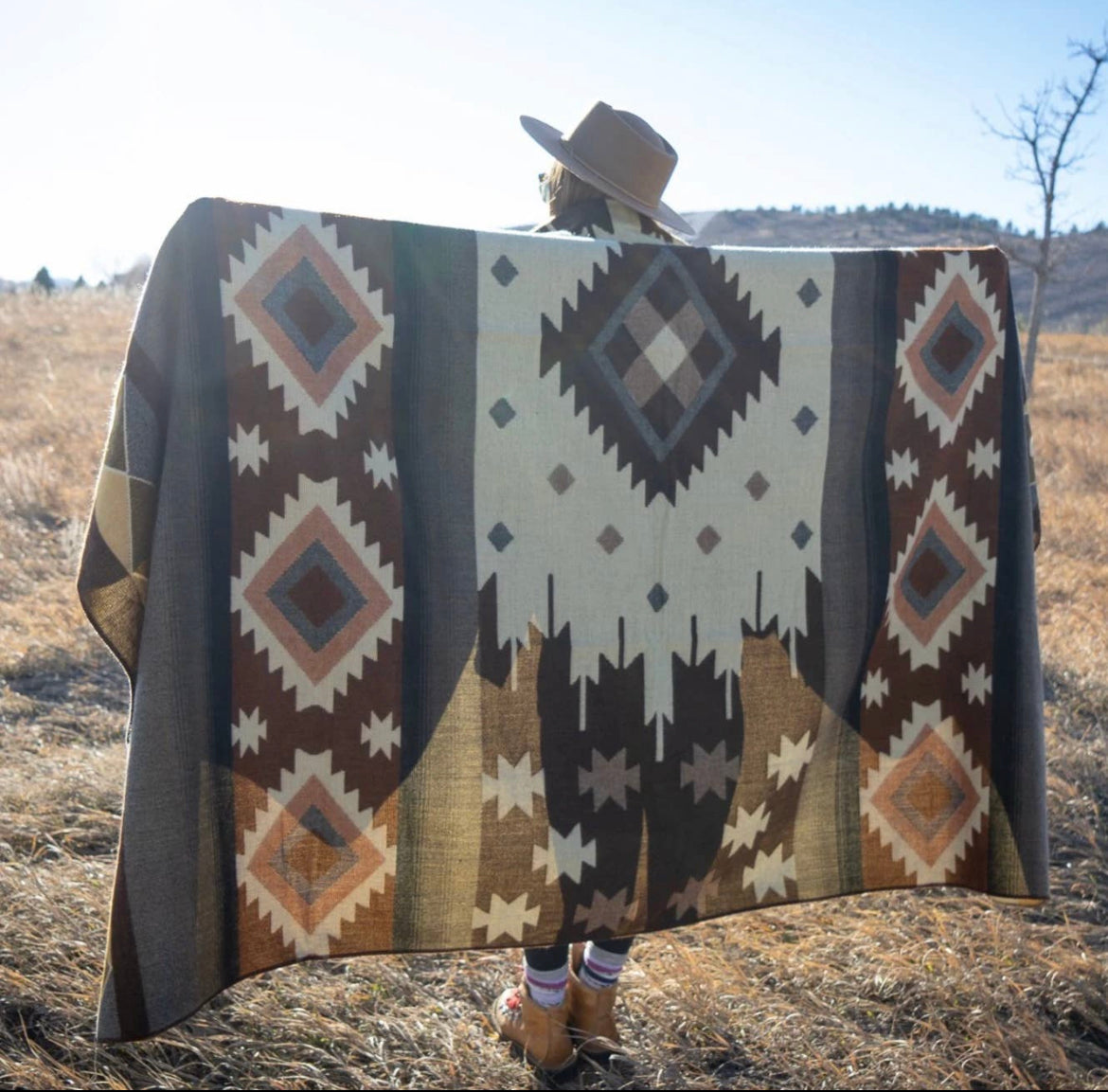 Large Andean Alpaca Wool Blanket Alpaca Threadz