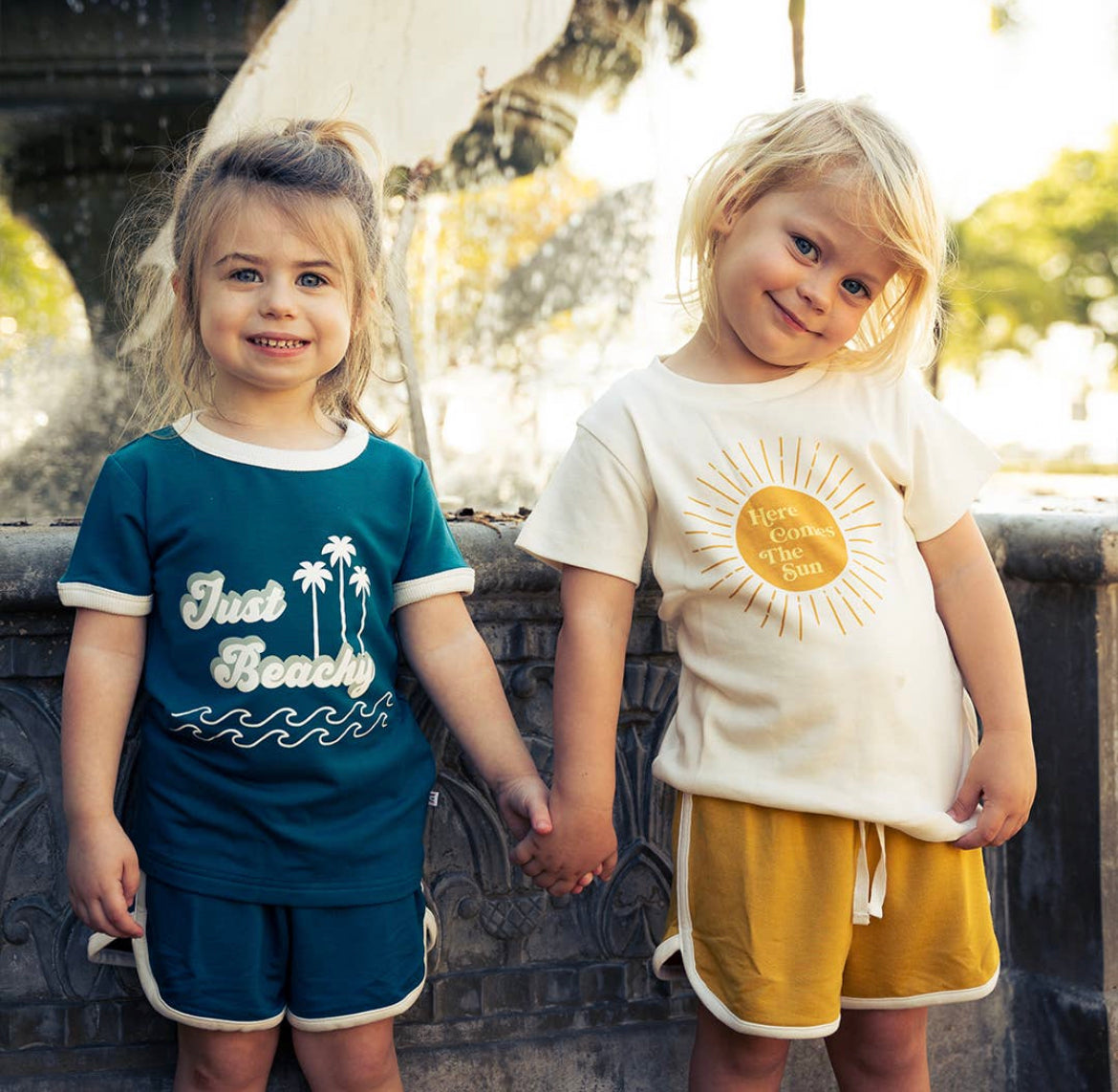 Track Shorts Golden Sunshine Emerson And Friends