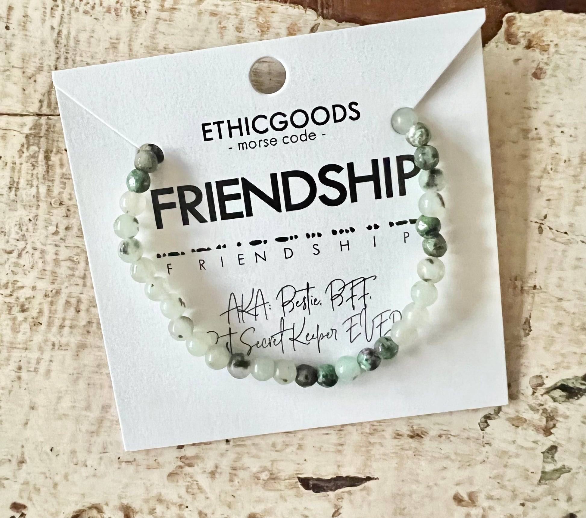 Morse Code Bracelet *Friendship Ethic Goods