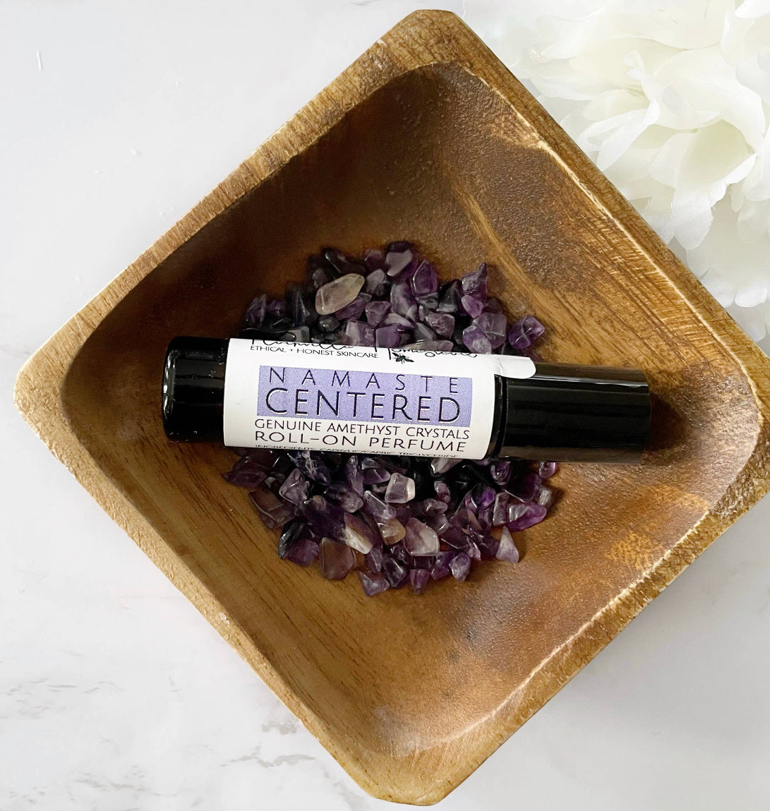 Perfume Roller - Namaste Centered | Amethyst Plainville Homestead